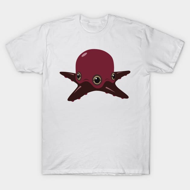 Purple Pentapus T-Shirt by CatyAnne